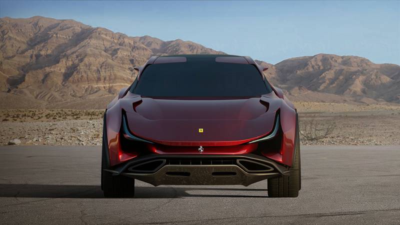 This is the Ferrari Simoom - The SUV Ferrari Should Build Instead of the Purosangue Exterior
- image 991305