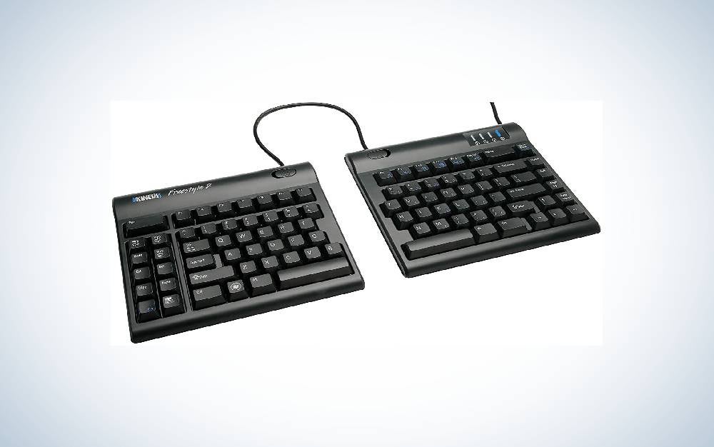 KINESIS Freestyle2 Ergonomic Keyboard for PC is the best ergonomic keyboard